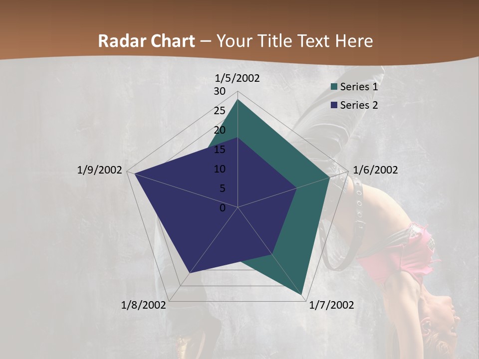 Moving Exercise Stretching PowerPoint Template