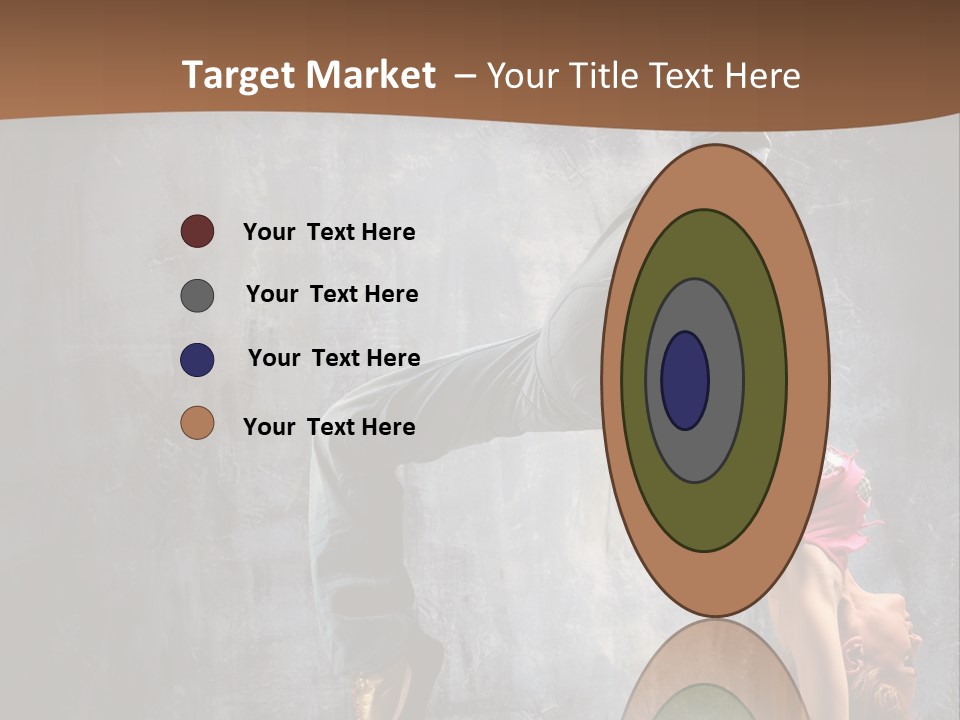 Moving Exercise Stretching PowerPoint Template