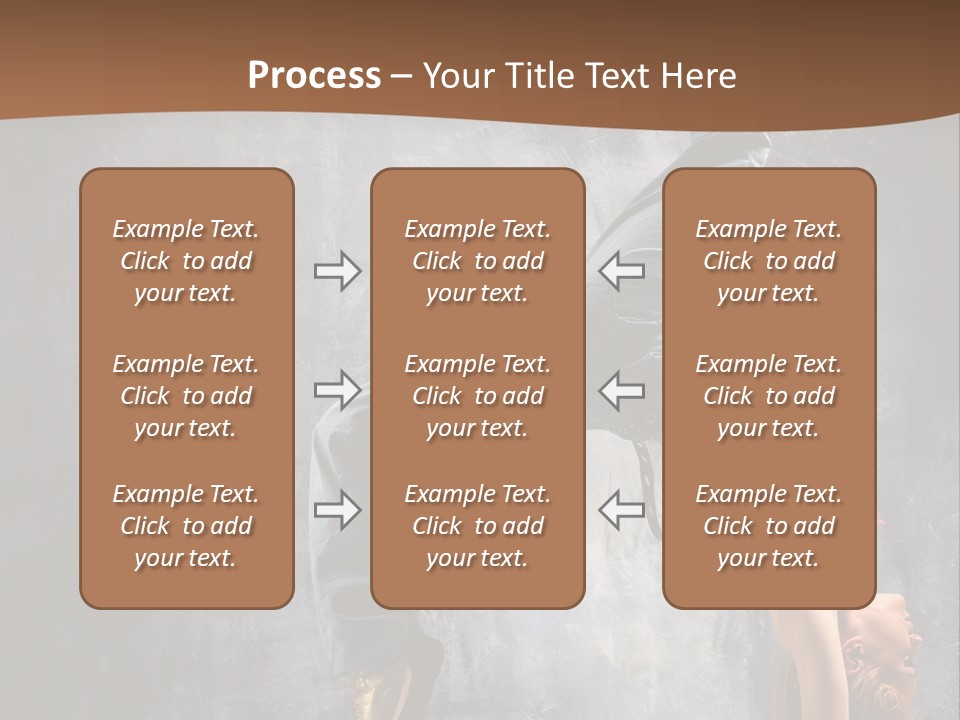 Moving Exercise Stretching PowerPoint Template