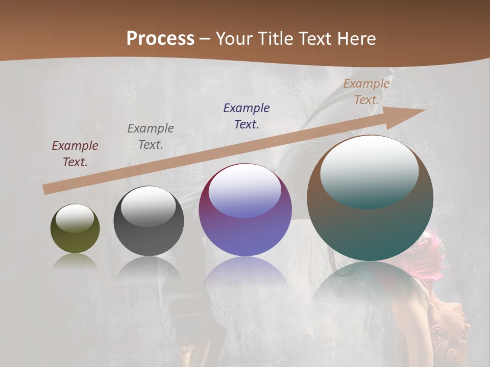 Moving Exercise Stretching PowerPoint Template