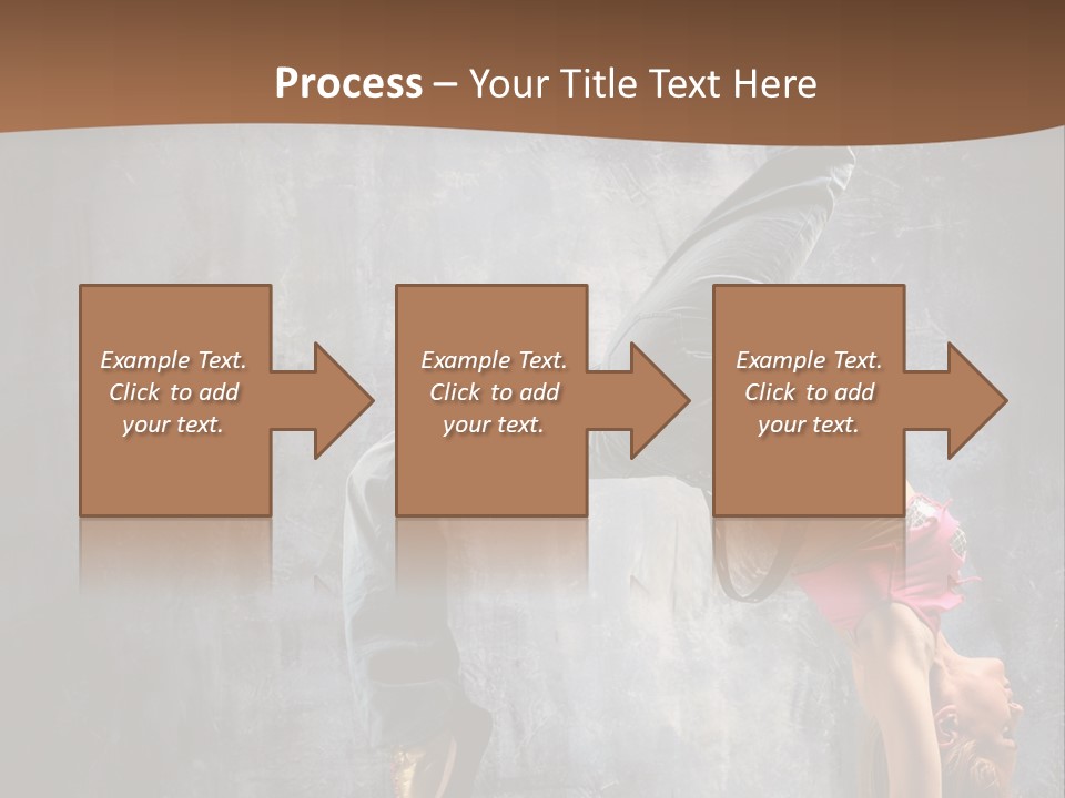 Moving Exercise Stretching PowerPoint Template