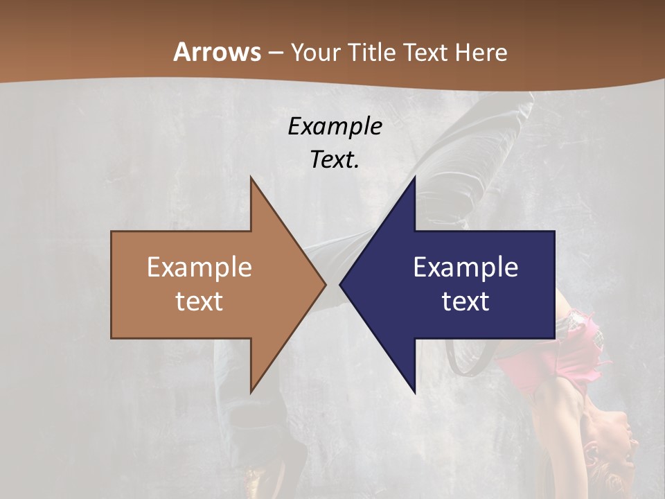 Moving Exercise Stretching PowerPoint Template