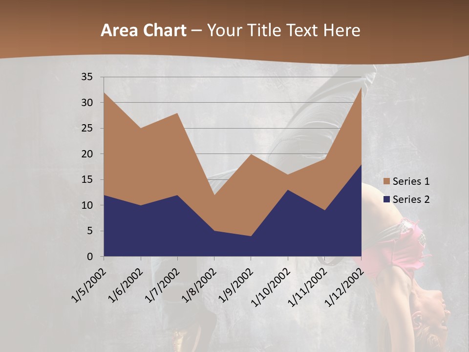 Moving Exercise Stretching PowerPoint Template