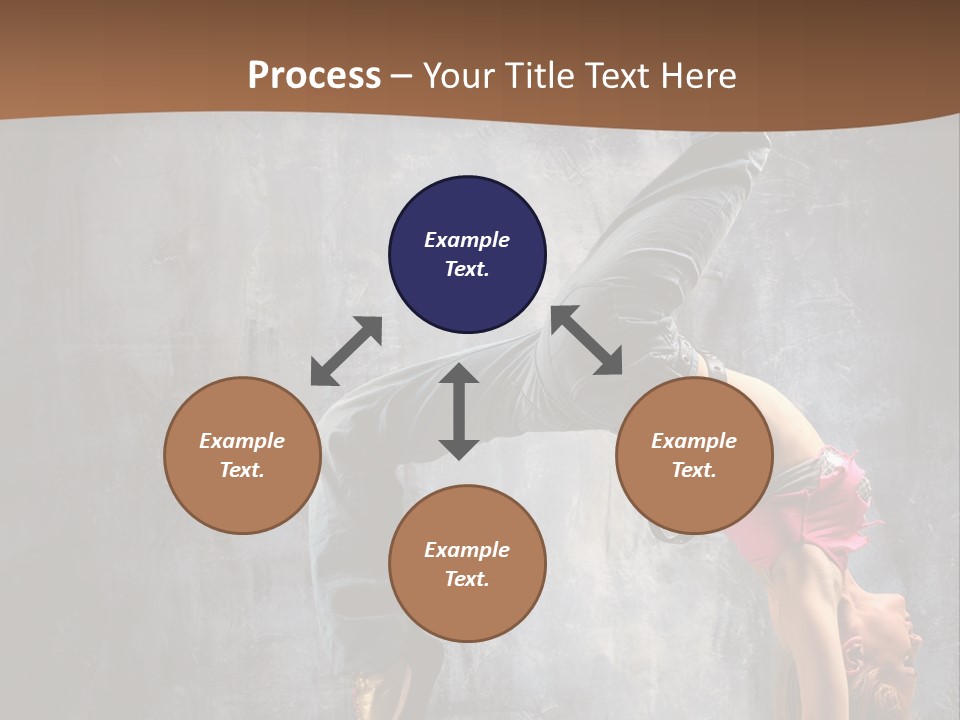 Moving Exercise Stretching PowerPoint Template