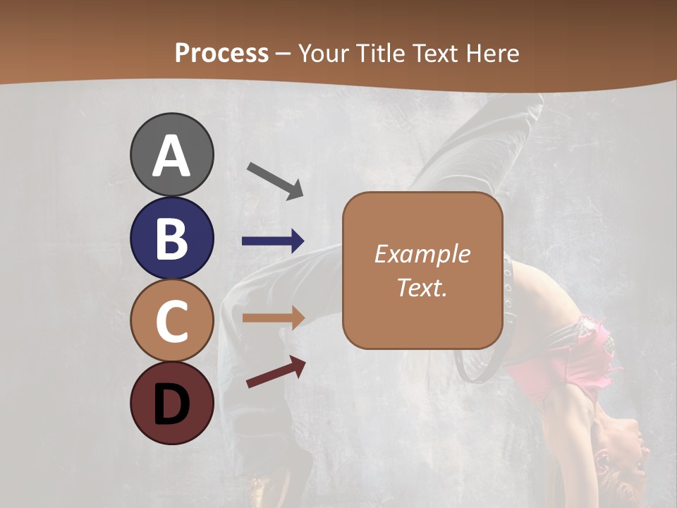 Moving Exercise Stretching PowerPoint Template
