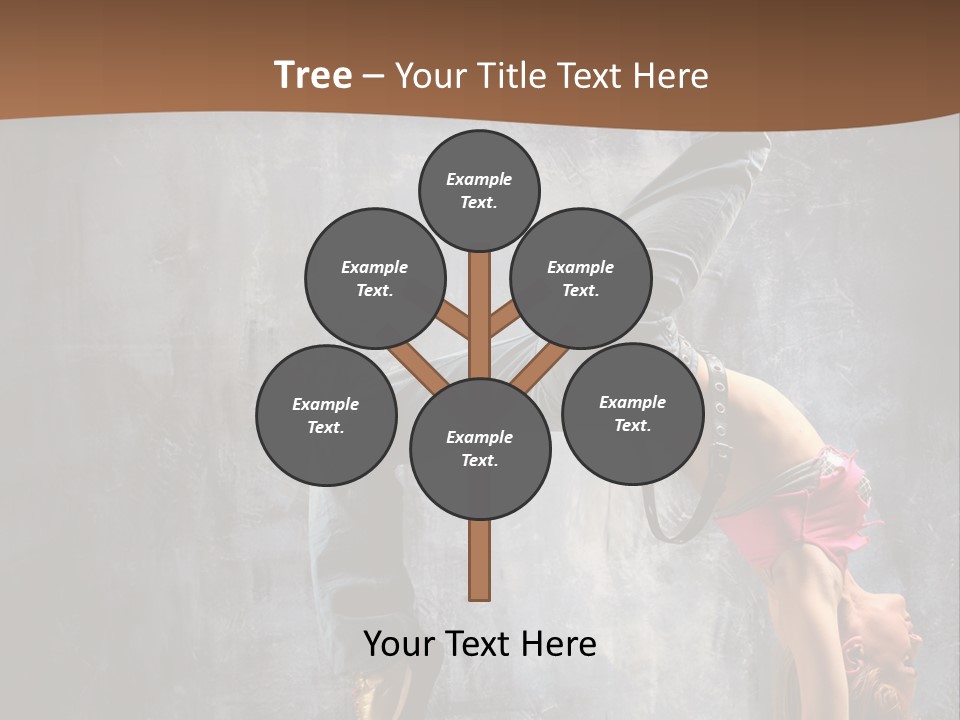 Moving Exercise Stretching PowerPoint Template