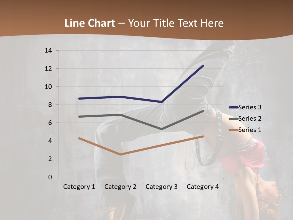 Moving Exercise Stretching PowerPoint Template