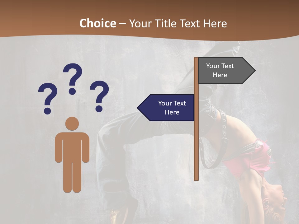 Moving Exercise Stretching PowerPoint Template