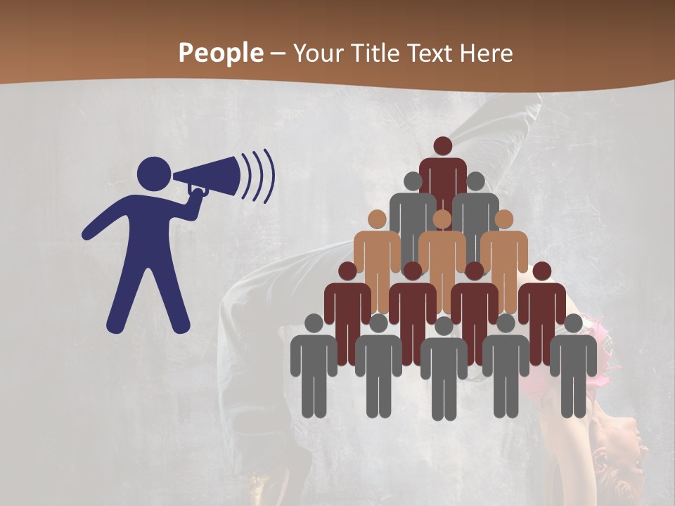 Moving Exercise Stretching PowerPoint Template