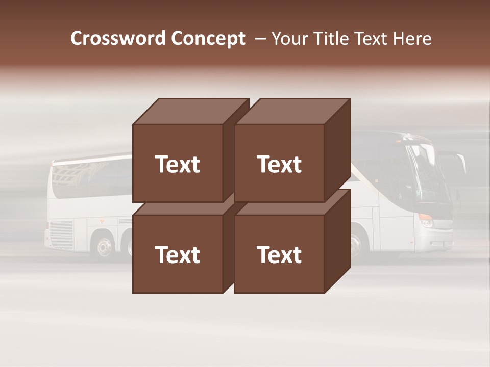 Speed Vehicle Public PowerPoint Template
