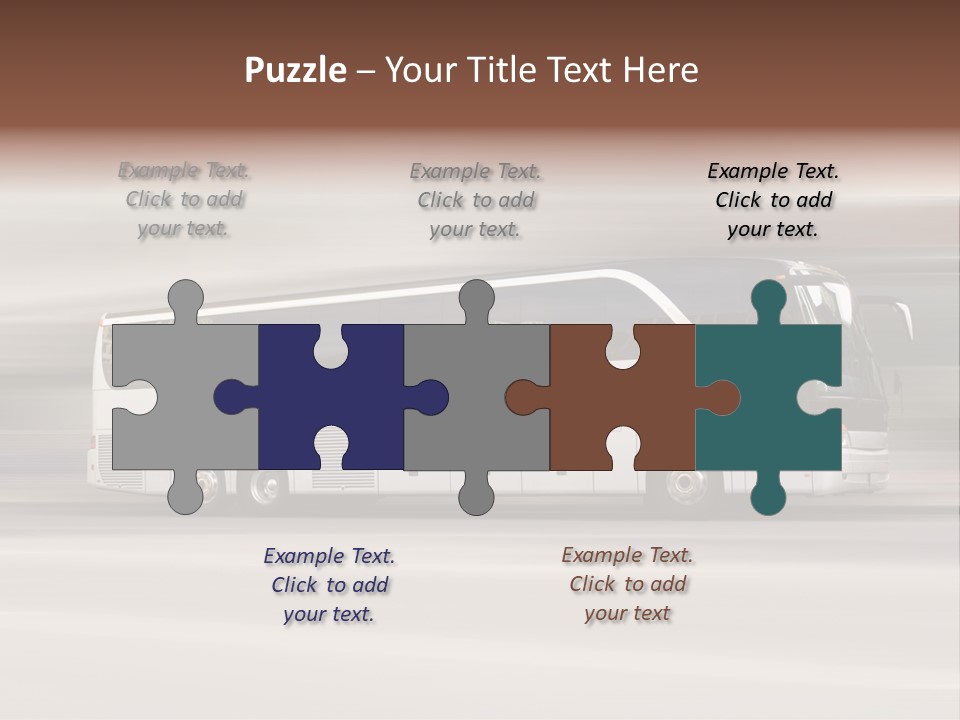 Speed Vehicle Public PowerPoint Template