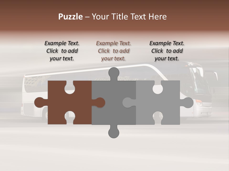 Speed Vehicle Public PowerPoint Template