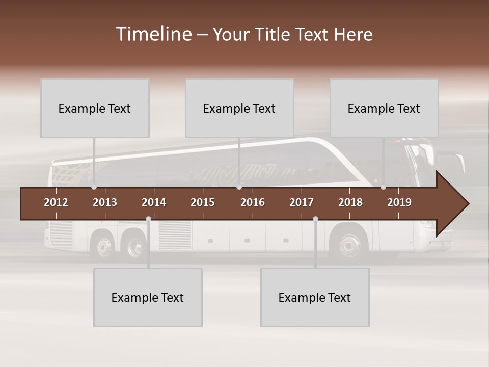 Speed Vehicle Public PowerPoint Template