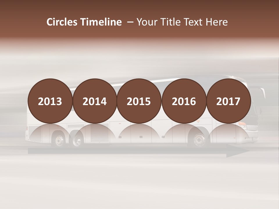 Speed Vehicle Public PowerPoint Template