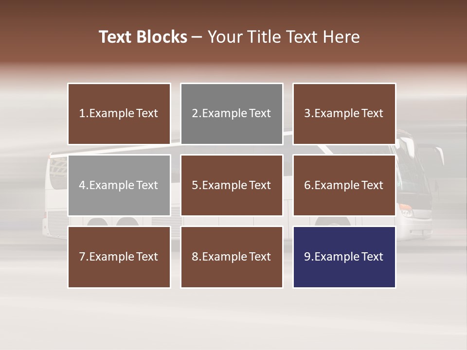 Speed Vehicle Public PowerPoint Template
