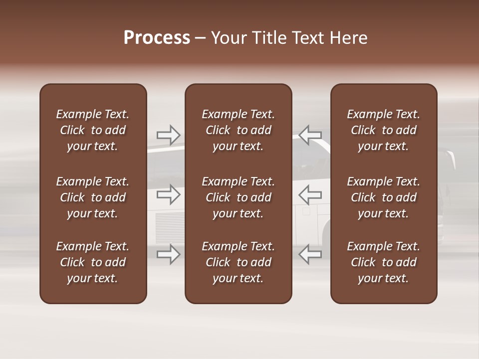 Speed Vehicle Public PowerPoint Template