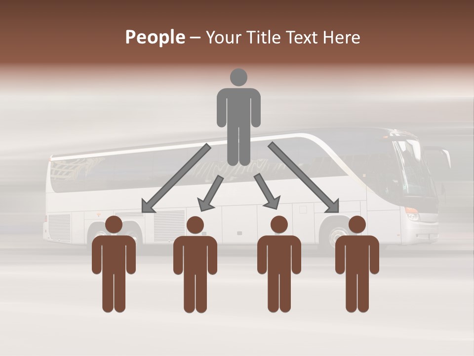 Speed Vehicle Public PowerPoint Template