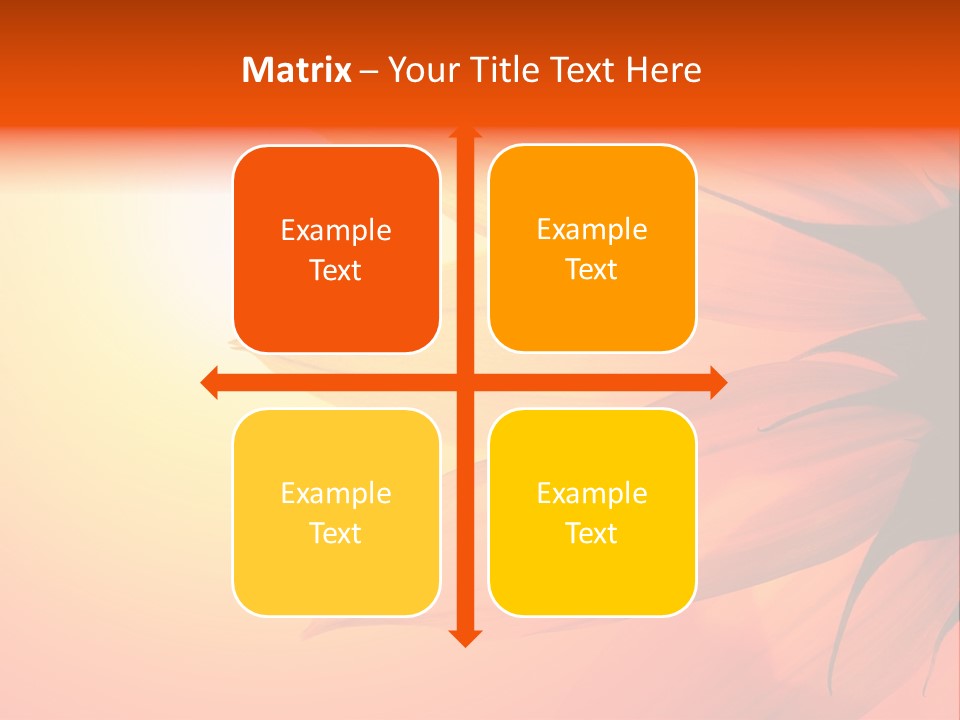 Colour Warm Tone PowerPoint Template