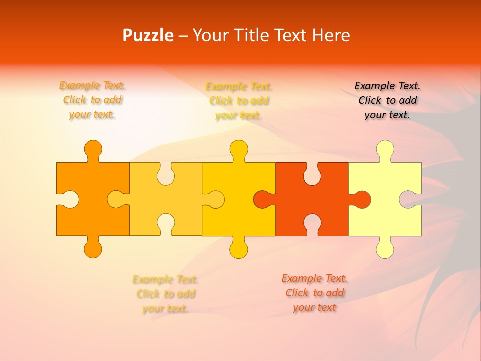 Colour Warm Tone PowerPoint Template