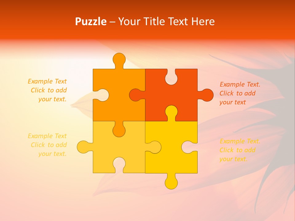 Colour Warm Tone PowerPoint Template