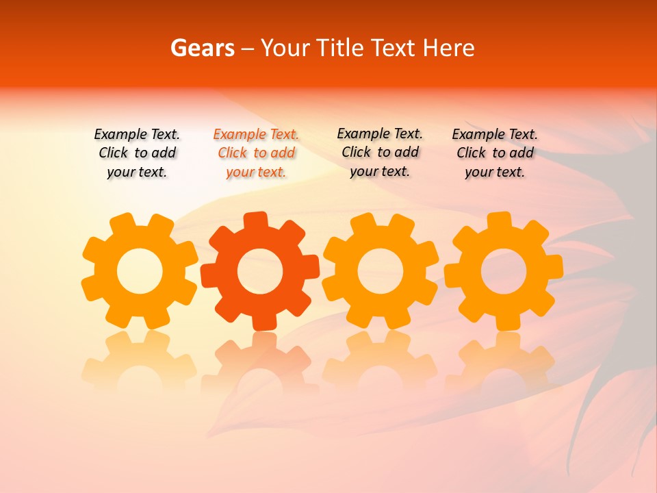 Colour Warm Tone PowerPoint Template