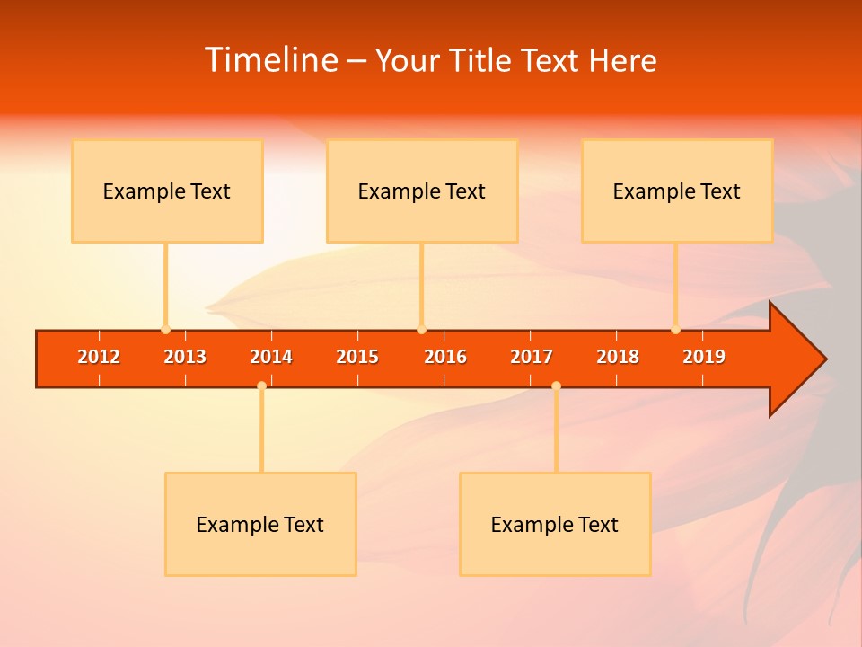 Colour Warm Tone PowerPoint Template