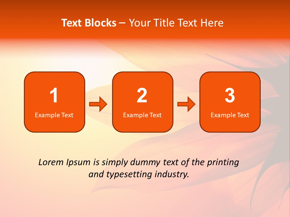 Colour Warm Tone PowerPoint Template