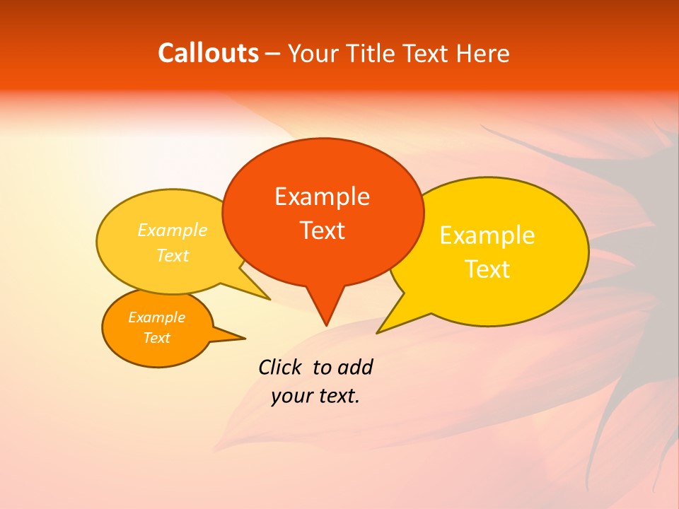 Colour Warm Tone PowerPoint Template