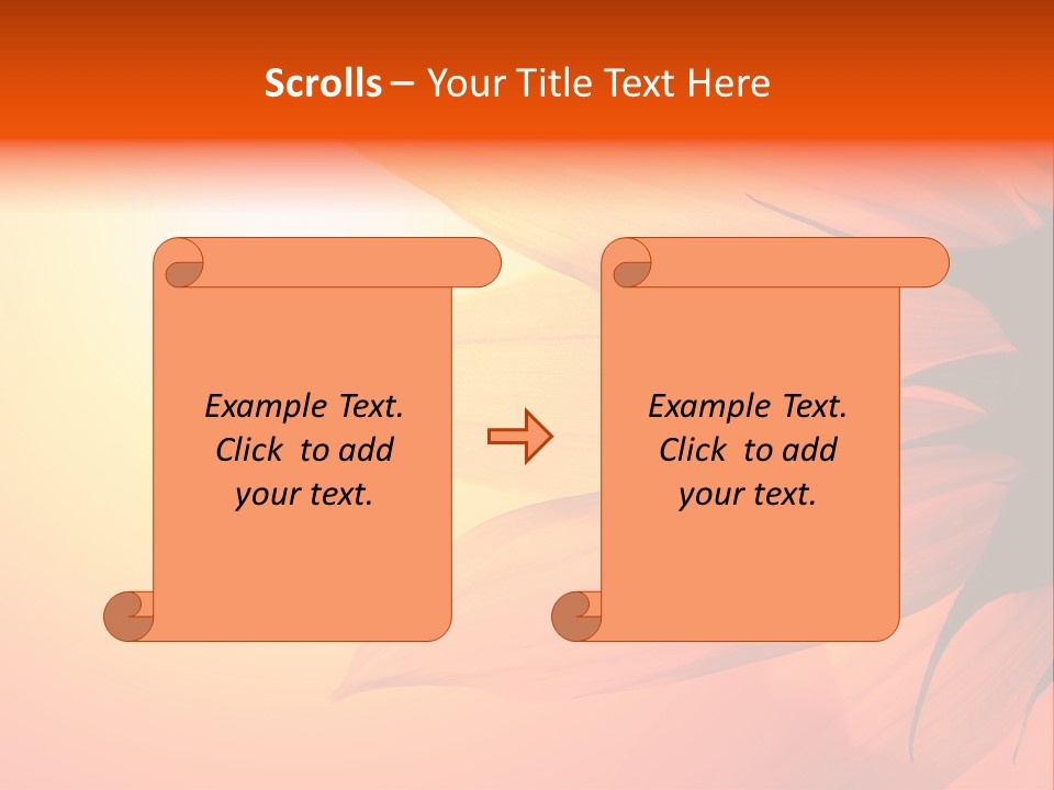 Colour Warm Tone PowerPoint Template
