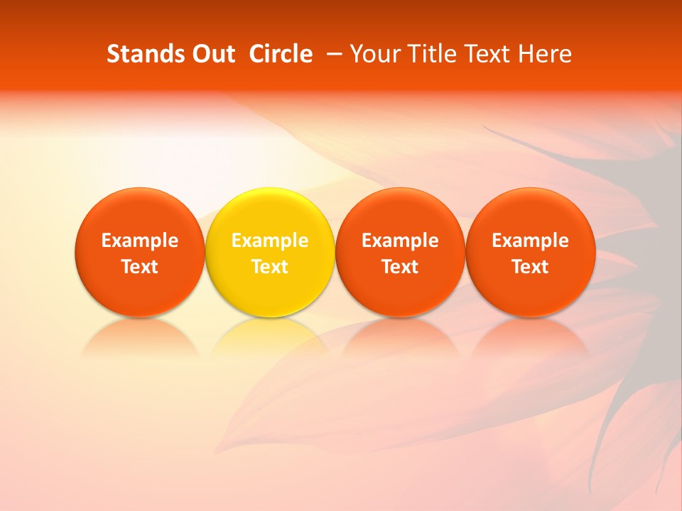 Colour Warm Tone PowerPoint Template
