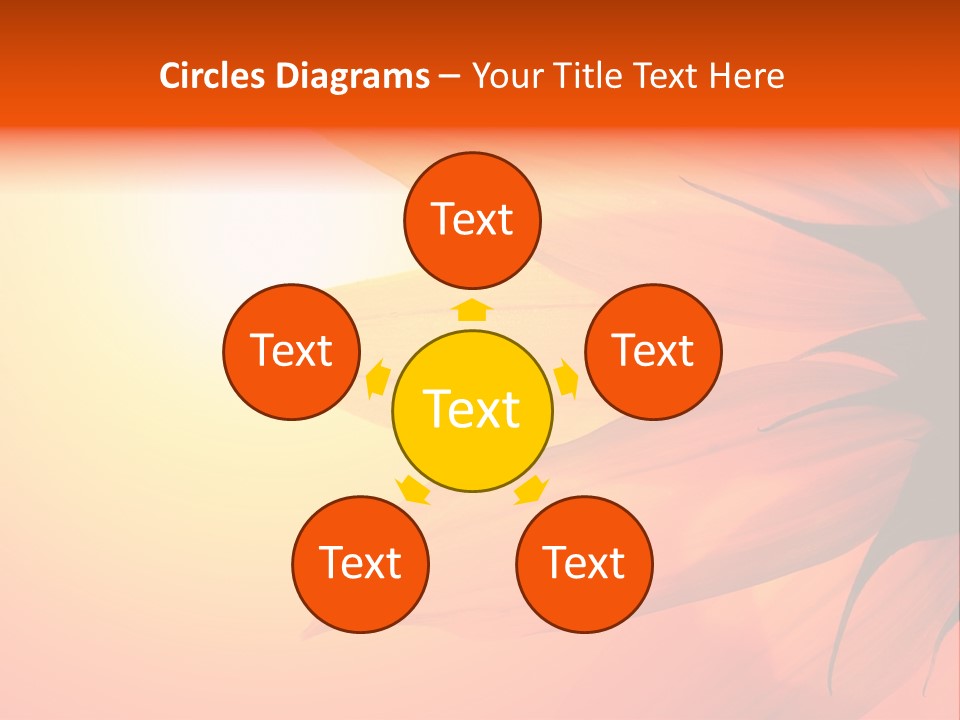 Colour Warm Tone PowerPoint Template