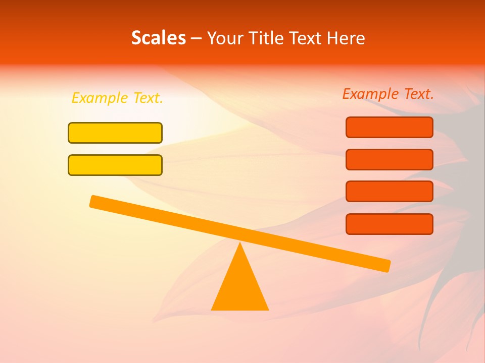 Colour Warm Tone PowerPoint Template