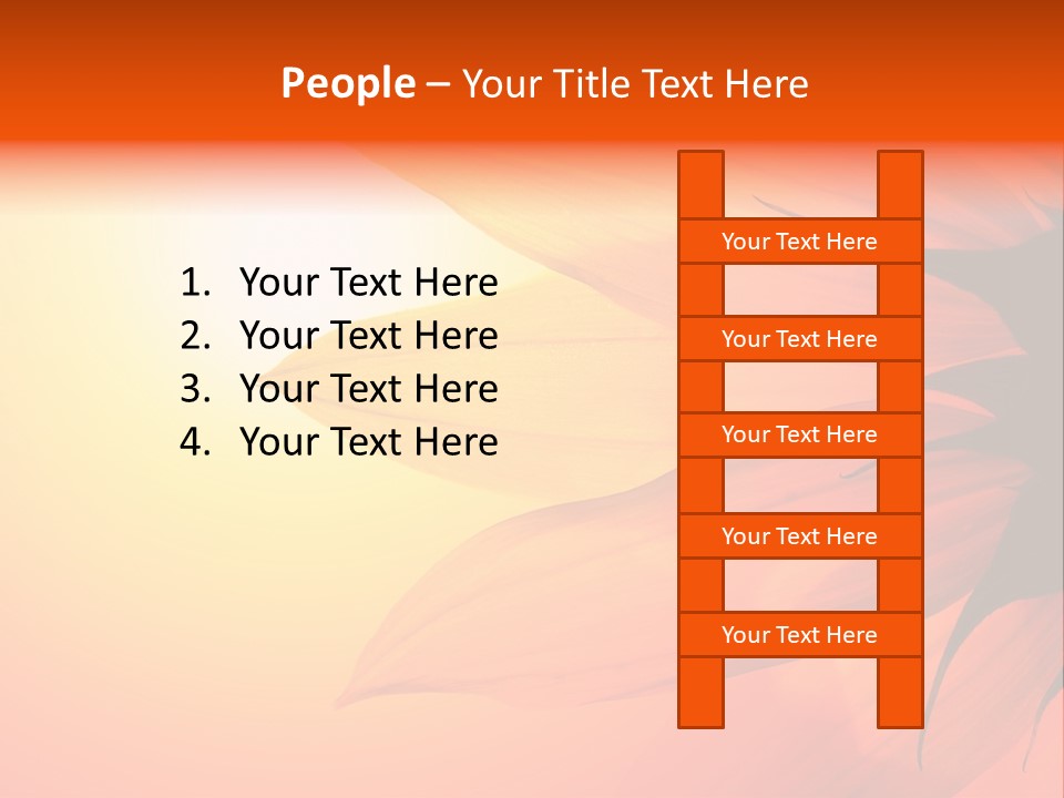 Colour Warm Tone PowerPoint Template