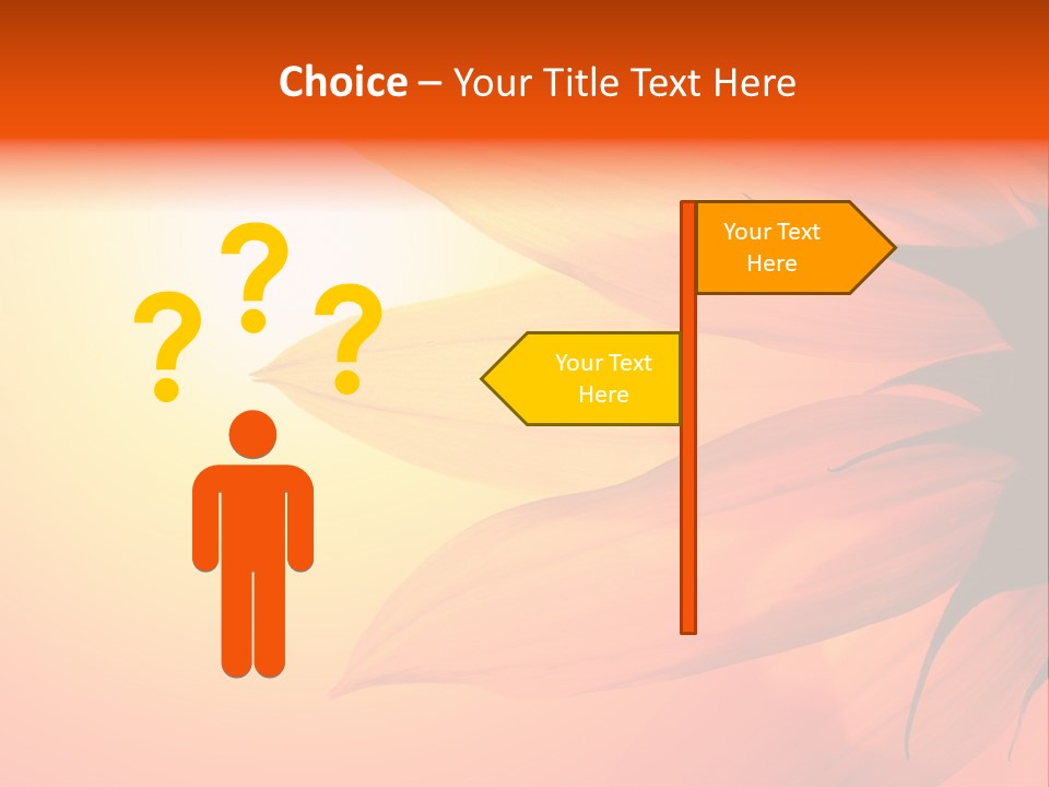 Colour Warm Tone PowerPoint Template