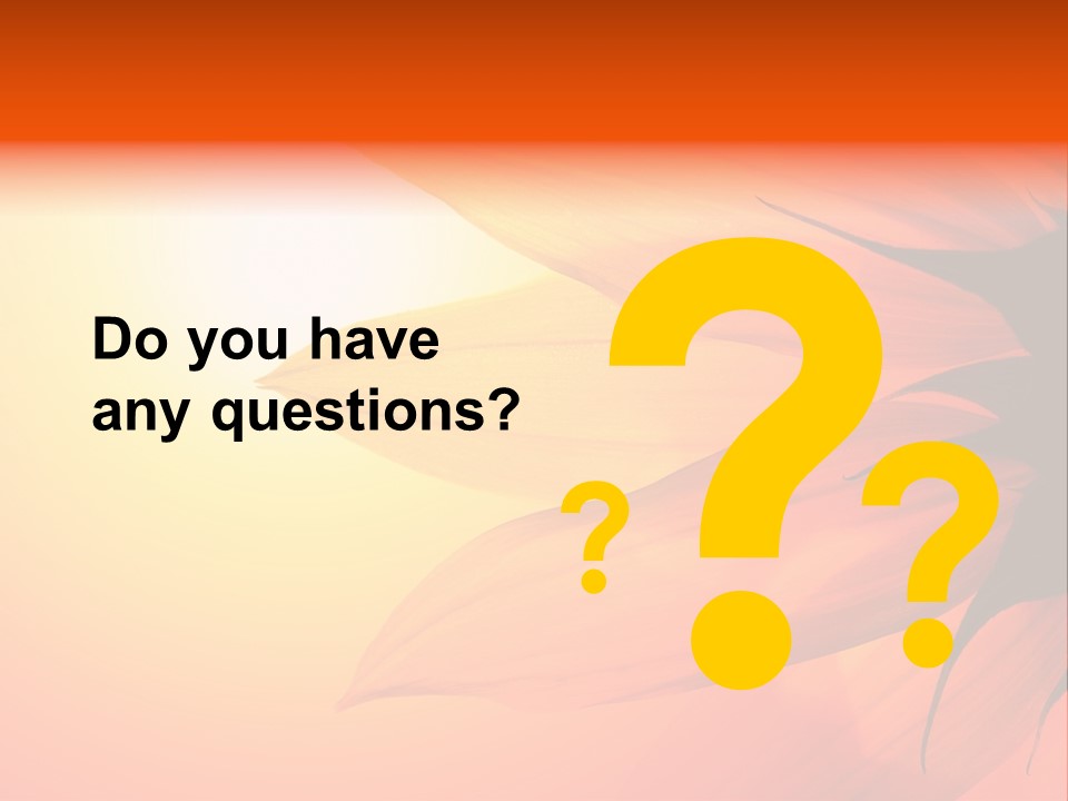 Colour Warm Tone PowerPoint Template