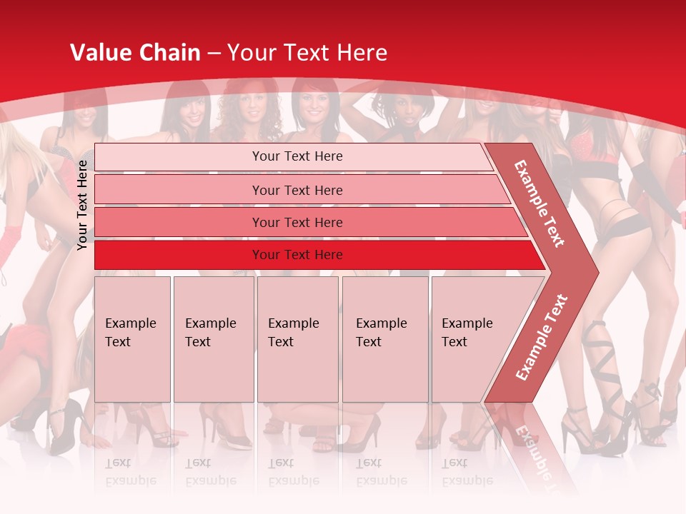 Blond Waist  PowerPoint Template