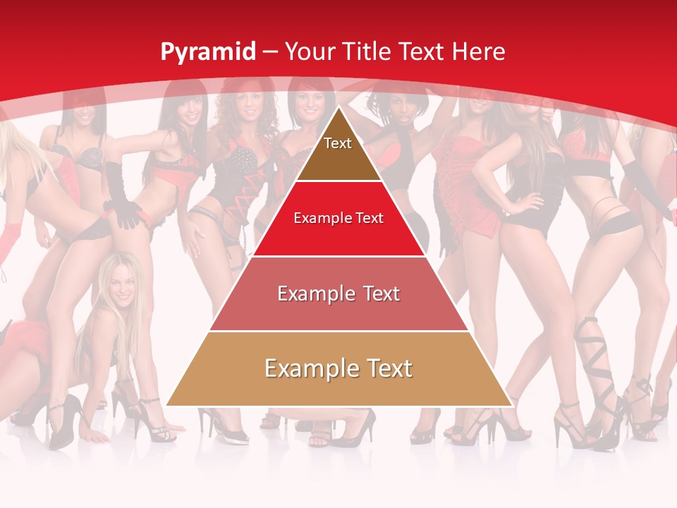 Blond Waist  PowerPoint Template