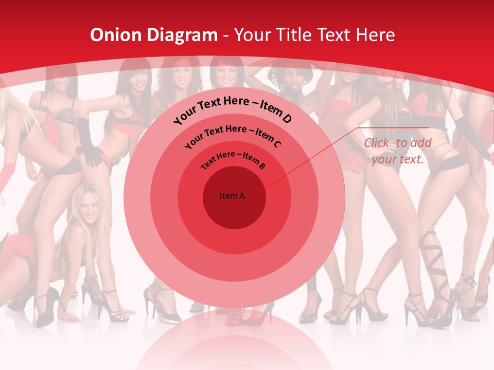 Blond Waist  PowerPoint Template