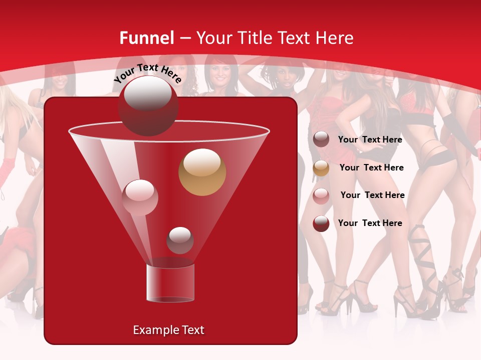 Blond Waist  PowerPoint Template