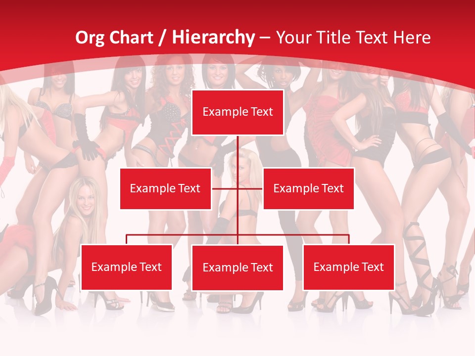 Blond Waist  PowerPoint Template