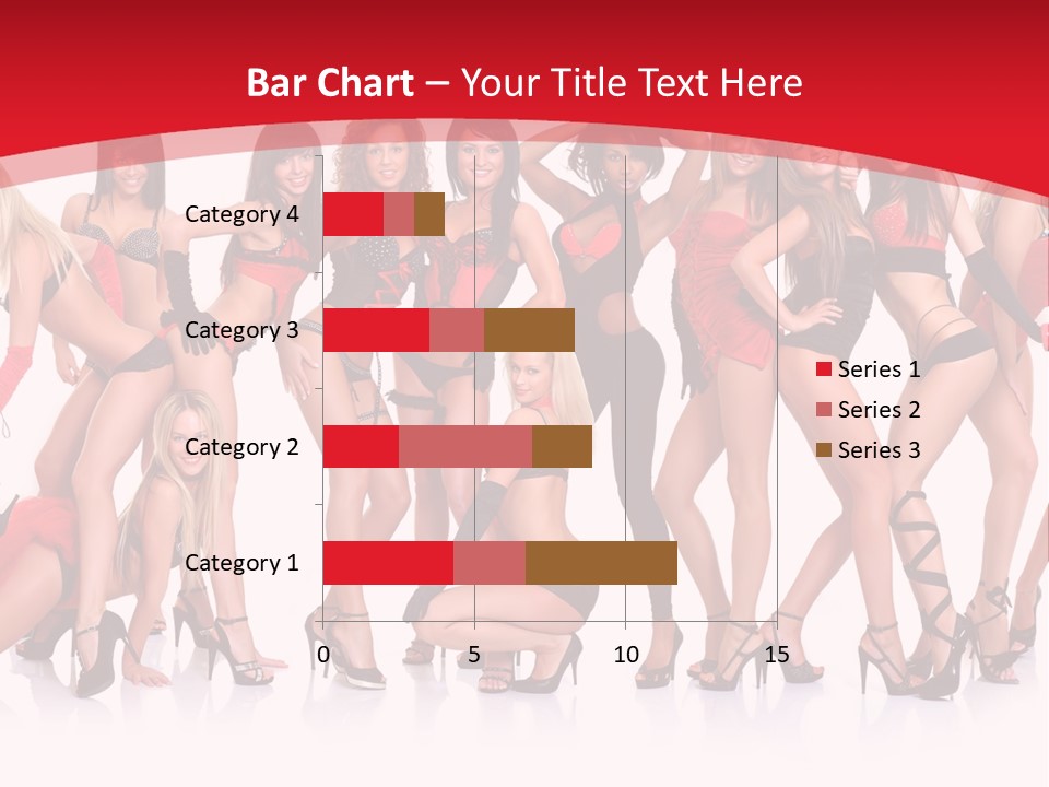 Blond Waist  PowerPoint Template