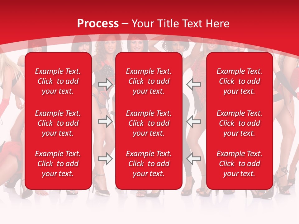 Blond Waist  PowerPoint Template