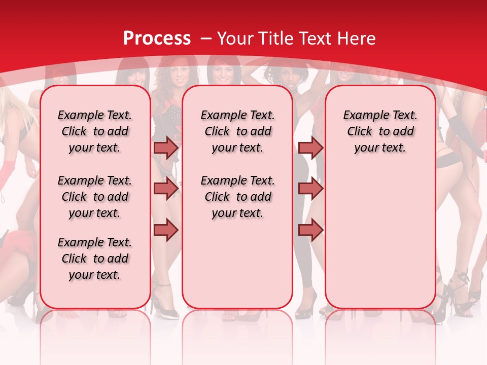 Blond Waist  PowerPoint Template