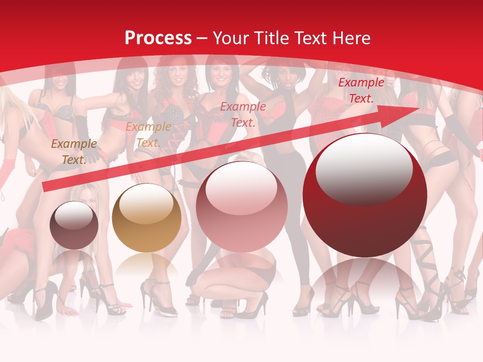 Blond Waist  PowerPoint Template