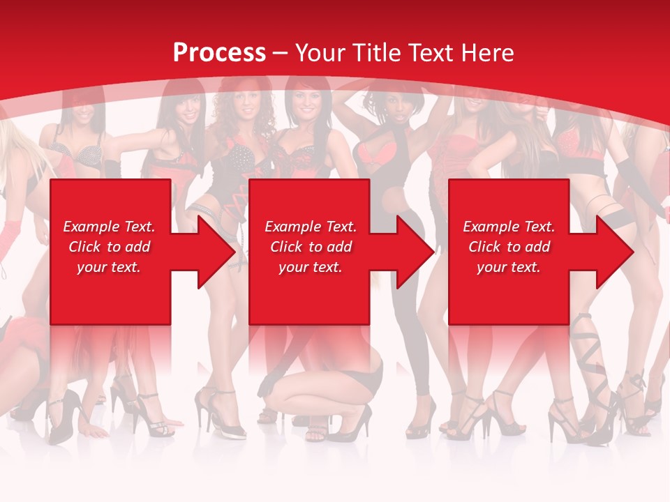 Blond Waist  PowerPoint Template