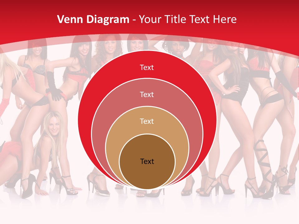 Blond Waist  PowerPoint Template