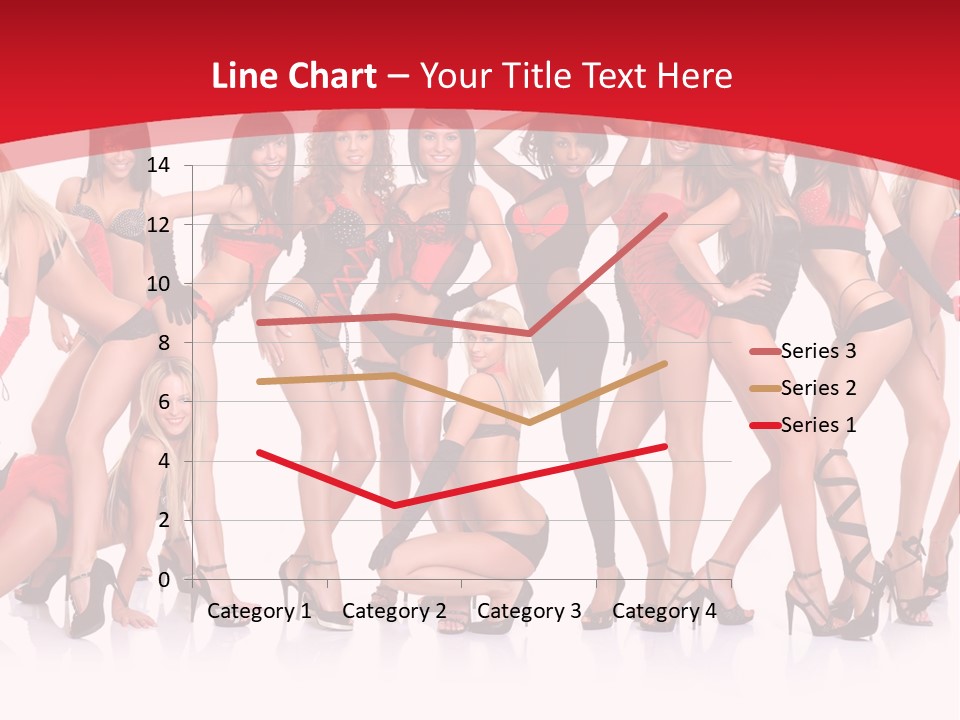 Blond Waist  PowerPoint Template