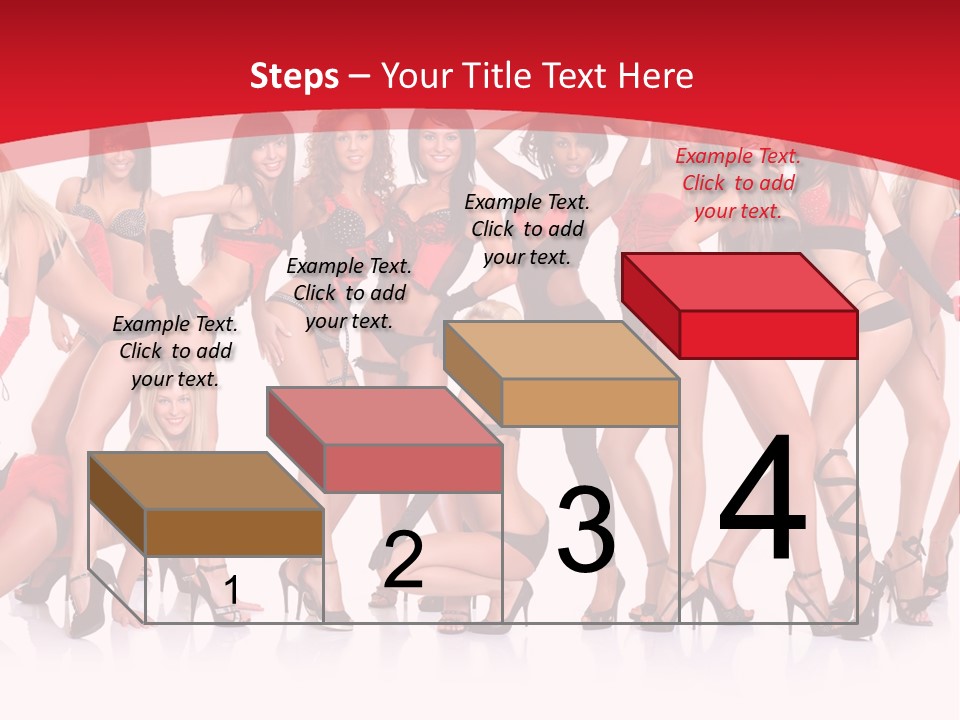 Blond Waist  PowerPoint Template