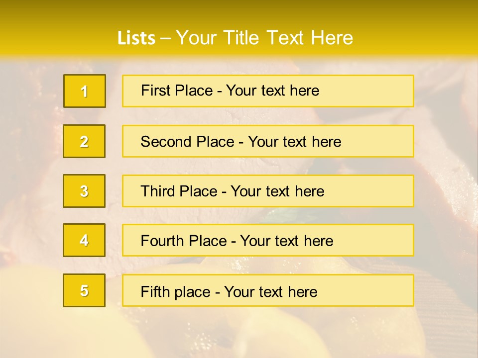 Rich Spice Background PowerPoint Template