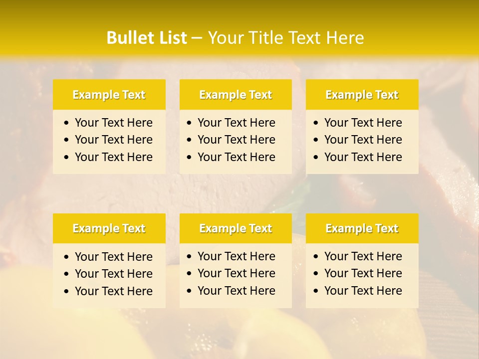 Rich Spice Background PowerPoint Template